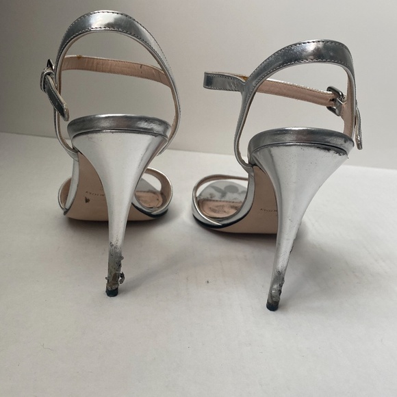Miu Miu Silver Sandal - Picture 3 of 3